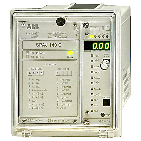 RS611006-AA New ABB Combined Overcurrent and Earth-fault Relay